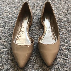 Never worn ballet flats, perfect condition